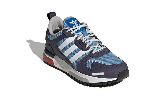 Кроссовки оригинал zx 700 Adidas, голубой — фото 3