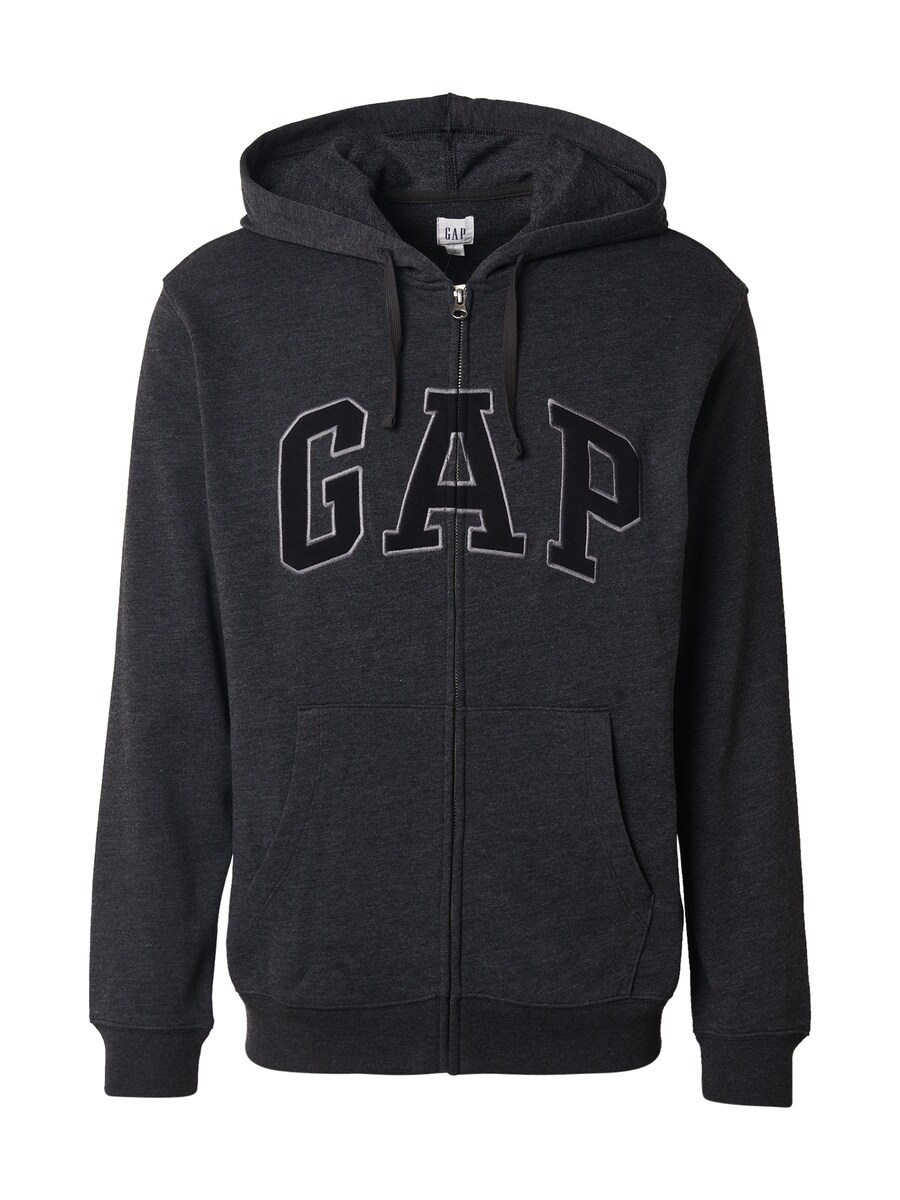 

Худи с капюшоном на молнии GAP HERITAGE, Light grey/Dark grey