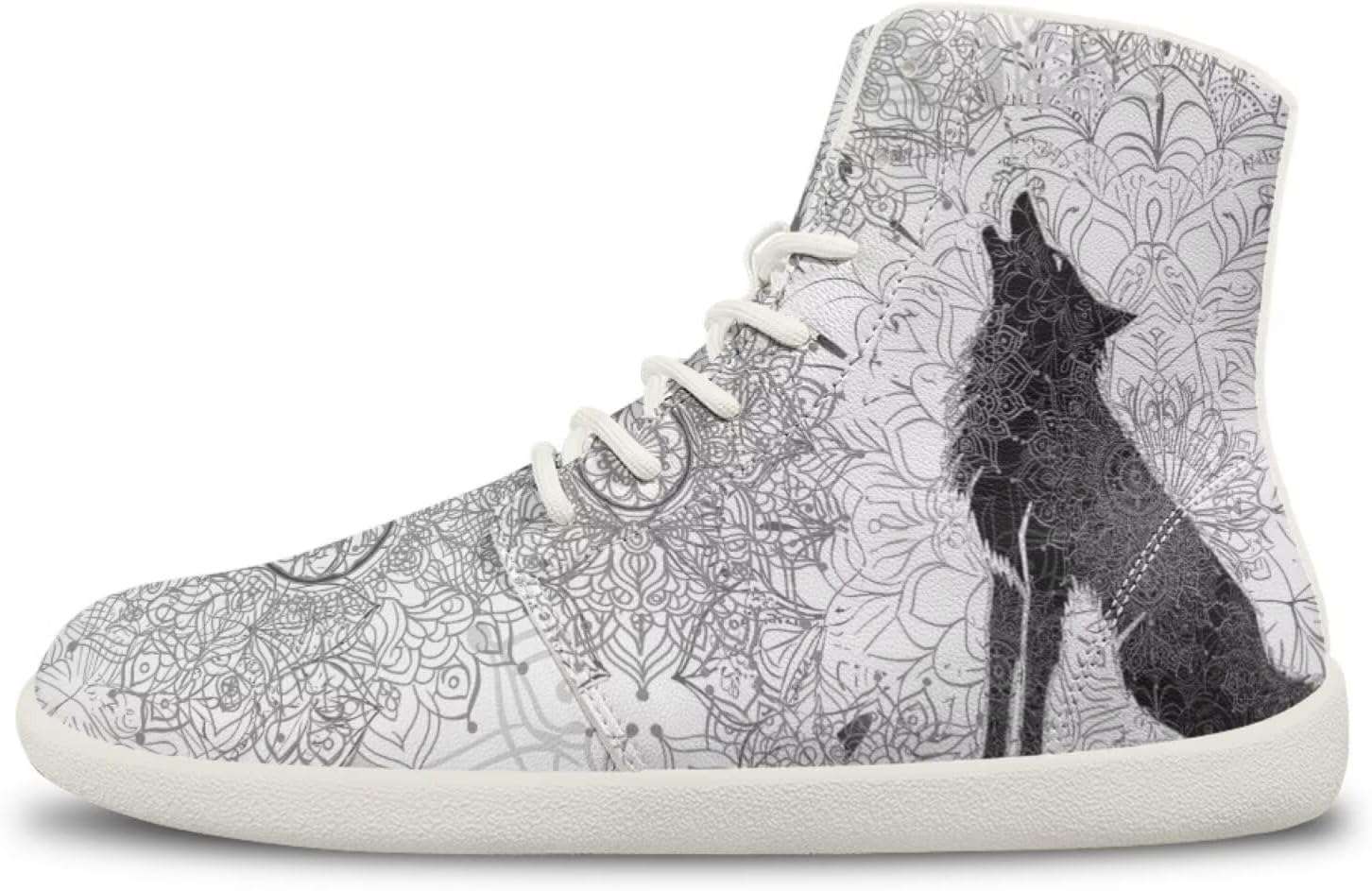 

Мужские кроссовки Wolf, слипоны, деловые кроссовки, высокие кроссовки для ходьбы, гимнастики, тенниса и спорта Ecaestolph, белый/черный