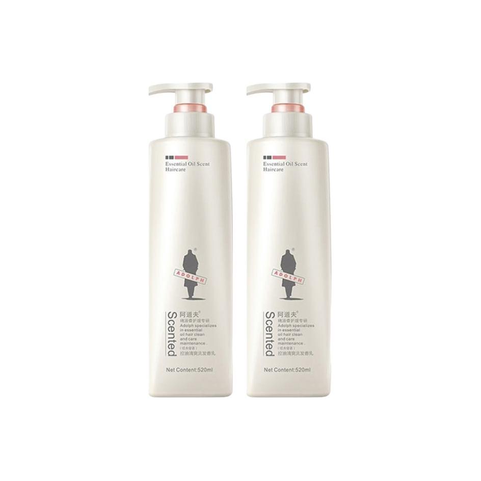 

Шампунь с эфирными маслами для очищения, успокаивающий, контролирующий жирность, против перхоти Adolph