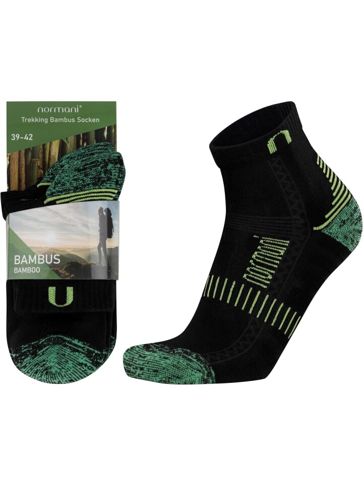 

Носки normani 6 Frottee Kurzschaftsocken, зеленый