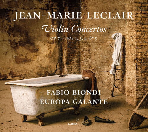 

CD диск Leclair / Biondi / Europa Galante: JeanMarie Leclair: Violin Concertos, Op. 7, Nos. 1, 35