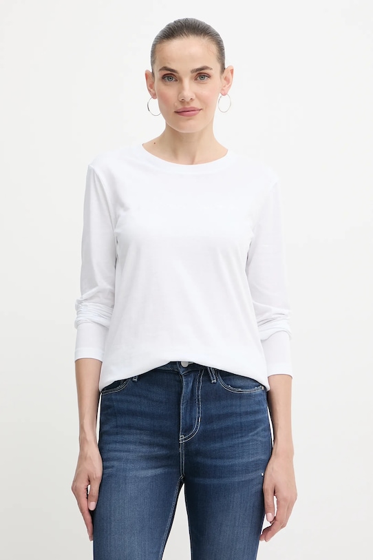 

Хлопковая водолазка Armani Exchange, белый