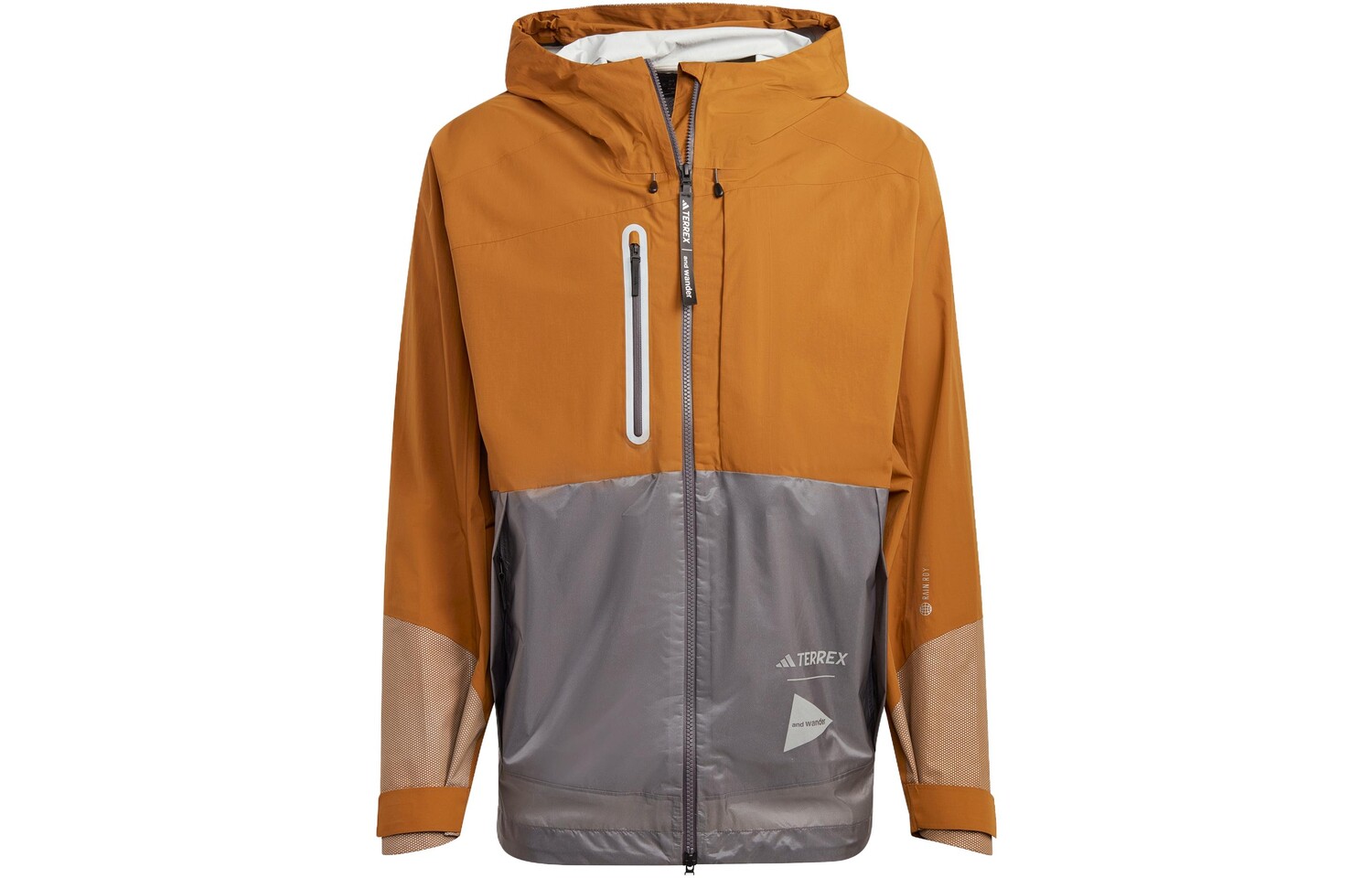 

TERREX X And Wander Outdoor Jacket Men Bronze Strata Adidas, цвет Bronze Strata