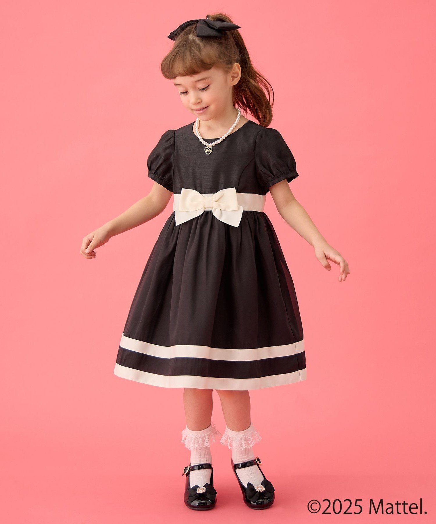 Платье в стиле куклы Барби () ANY KIDS, Black [005] — фото 2