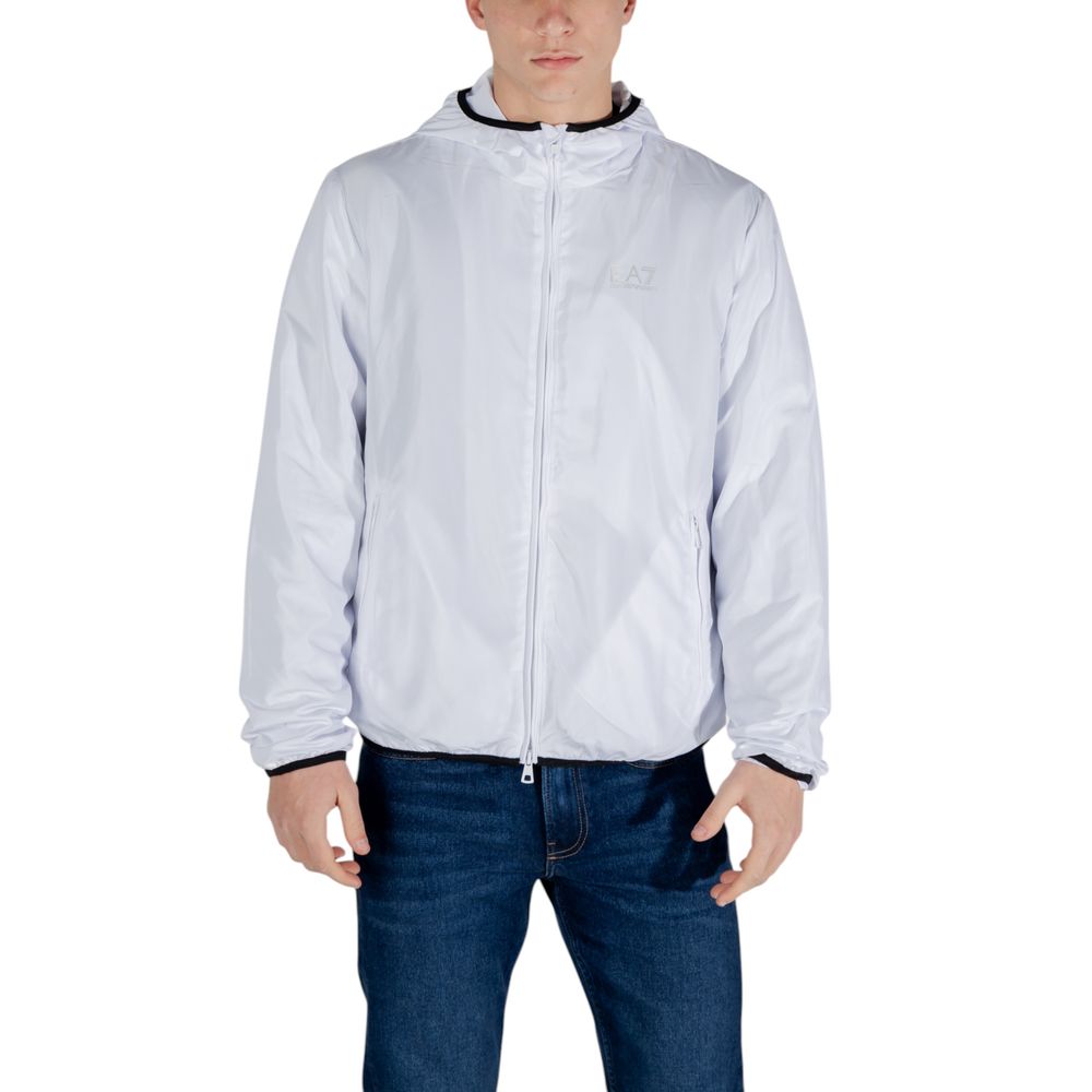 

Белая куртка из полиэстера Armani Ea7 Emporio
