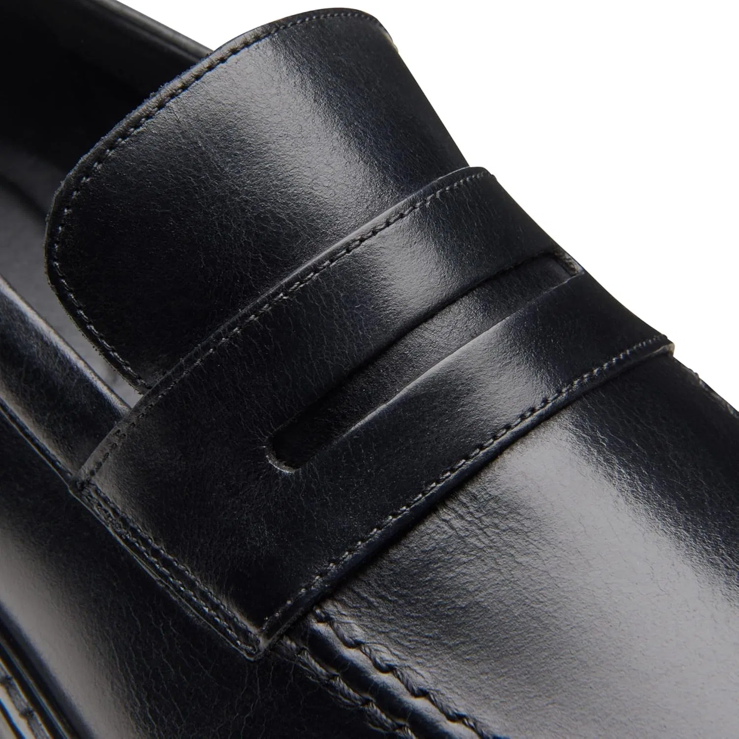 Мужские туфли Clarks Aldwin Stepshoes, Black Leather — фото 2