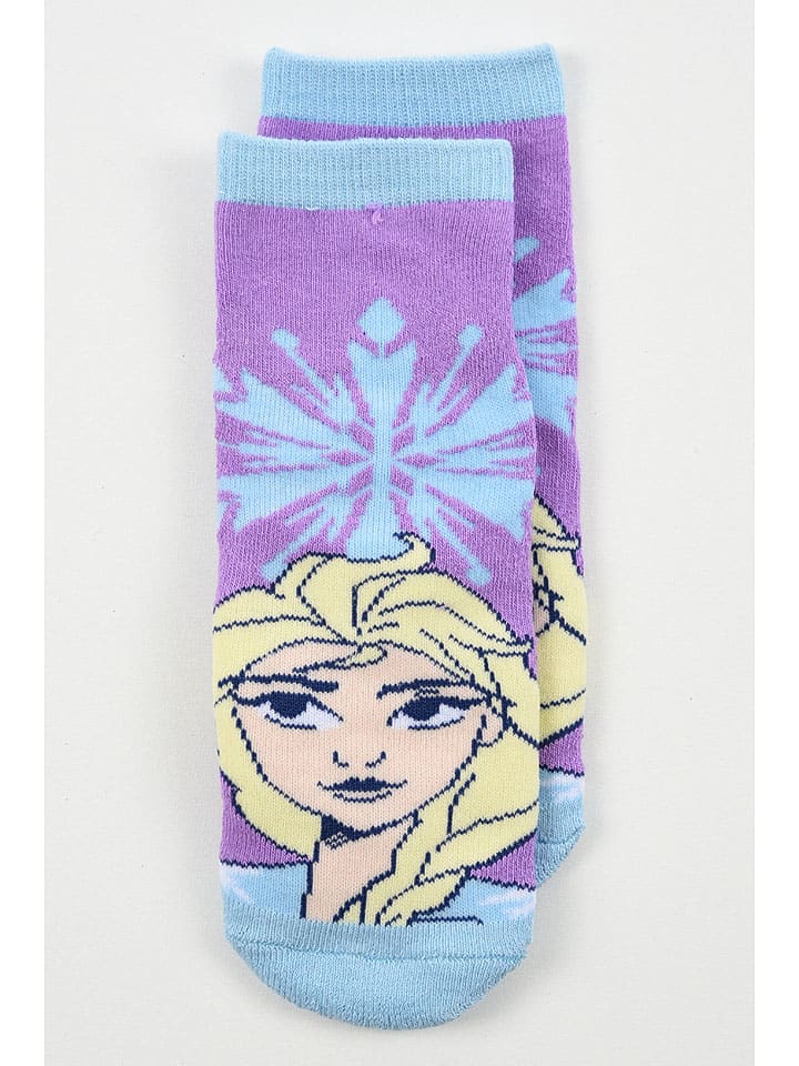 

FROZEN Носки "Холодное сердце" светло-голубого/фиолетового цвета