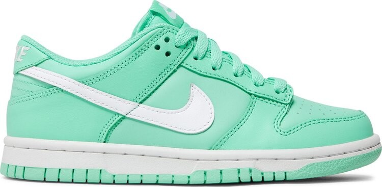 

Кроссовки Dunk Low GS 'Emerald Rise', зеленый