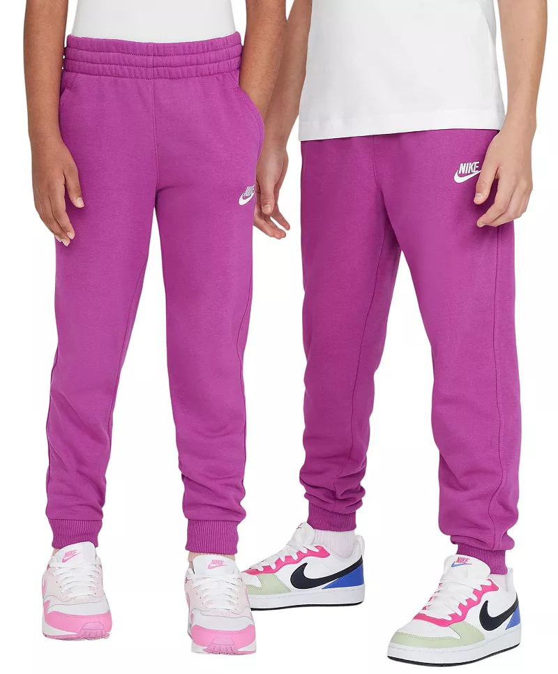 

Флисовые джоггеры Nike All Kids Fit Sportswear Club, цвет Hot Fuchsia