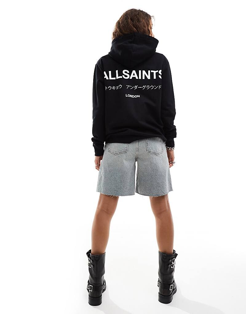 

Черная толстовка All Saints Underground Oth AllSaints