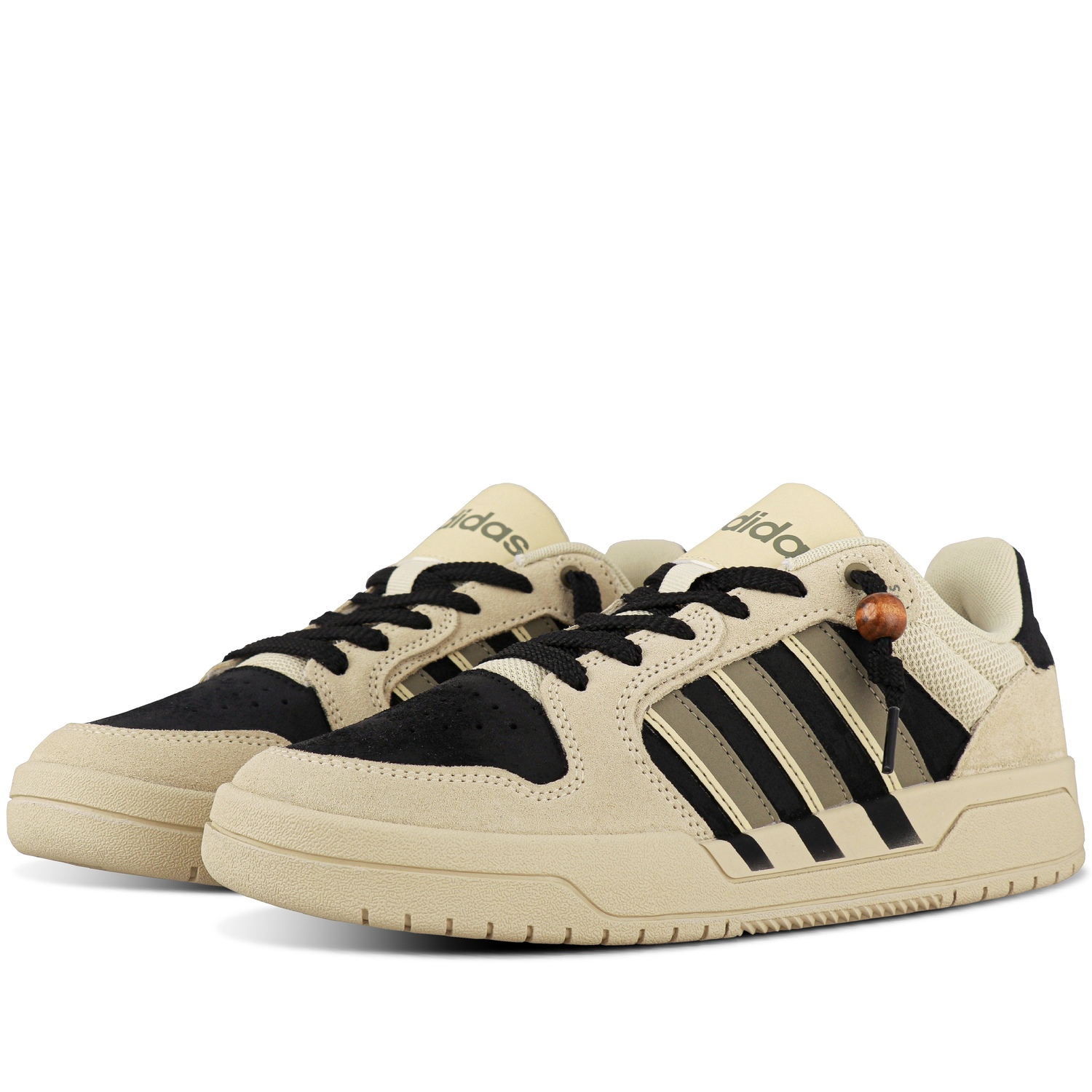Adidas Neo Entrap Skateboard Shoes Unisex Low top Dark Brown/Black/Light Brown — фото 4