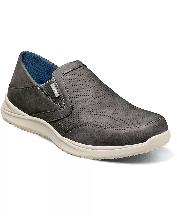 

Мужские ботинки Conway Ez Moc Toe Slip On Nunn Bush, серый