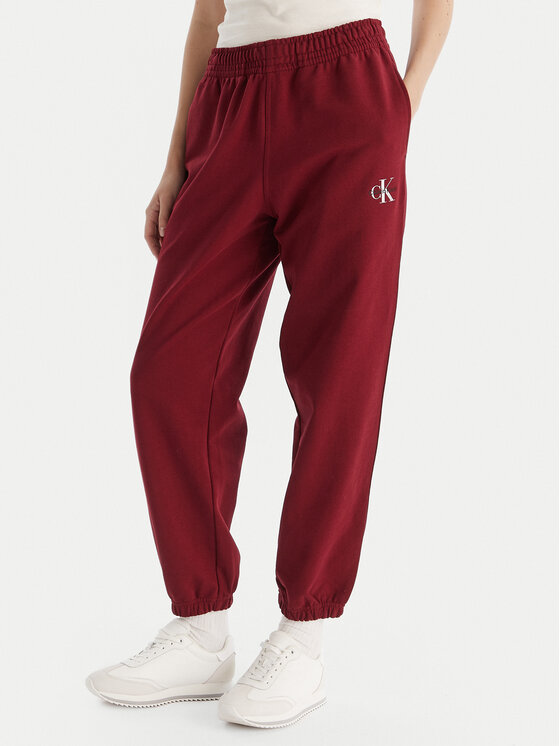 

Спортивные брюки regular fit Monologo LV047B235G Calvin Klein Jeans, красный