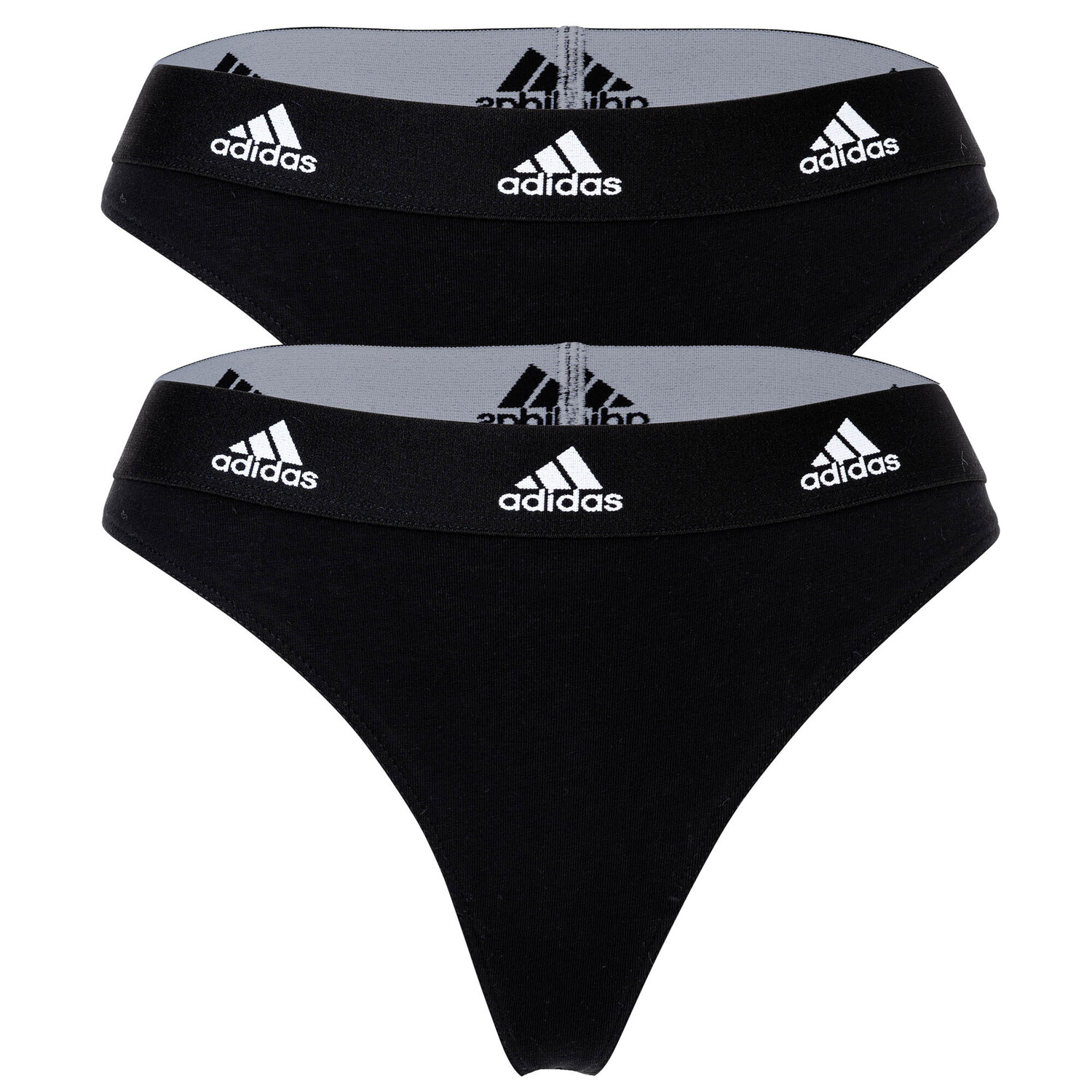 

Стринги adidas 2 шт, черный