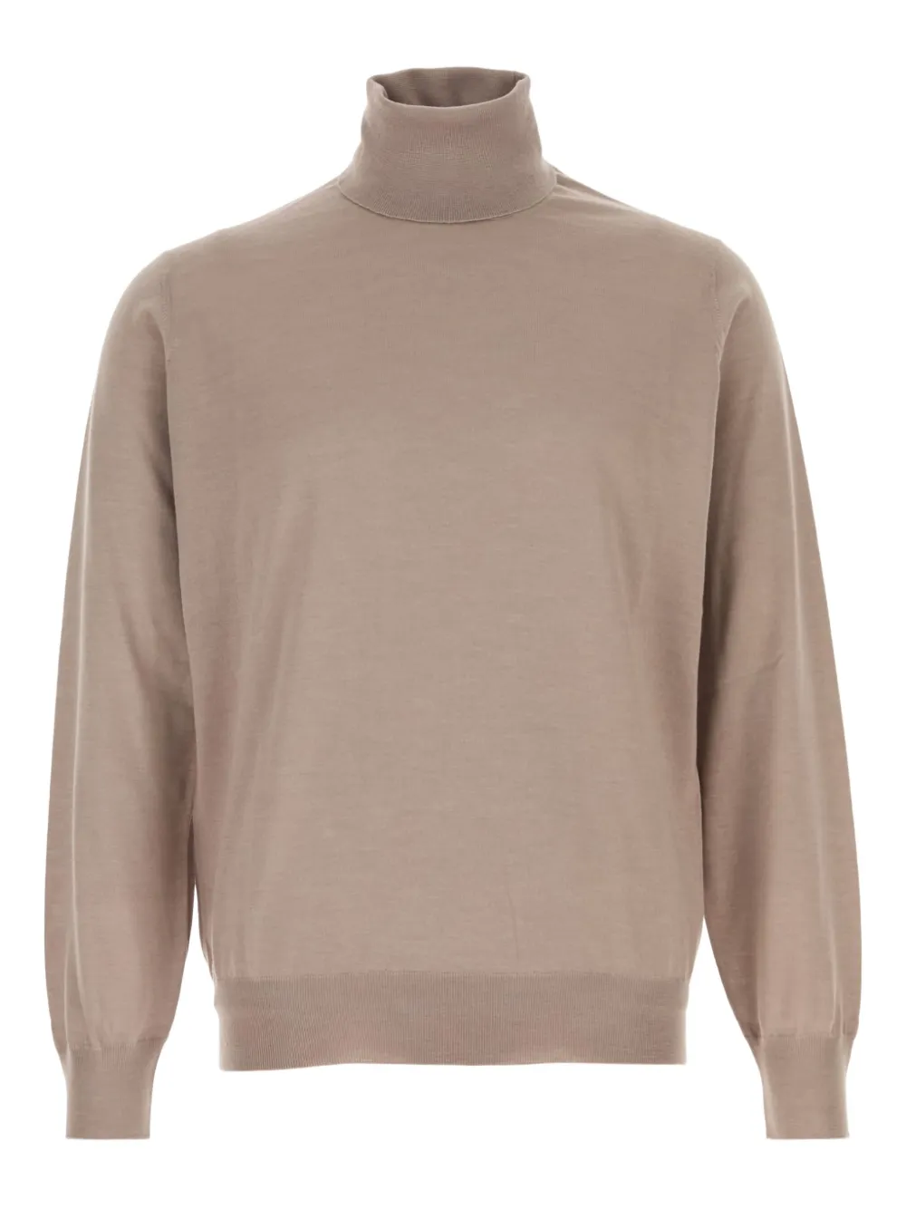 

Свитер с воротником-гольф Brunello Cucinelli, нейтральный