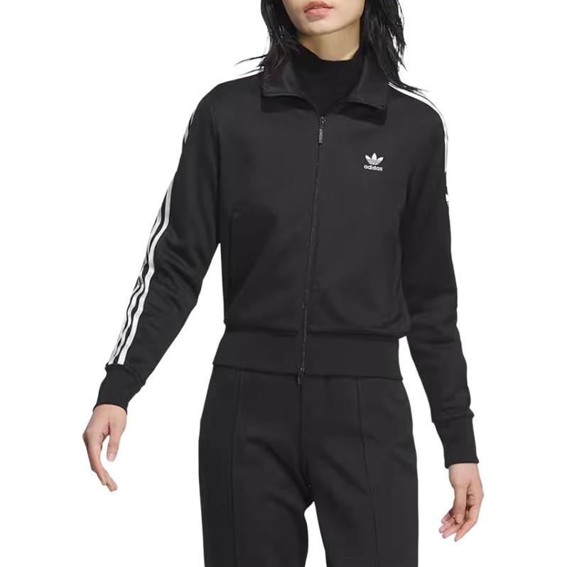 Adidas Originals Спортивная куртка женская черная, Black — фото 4