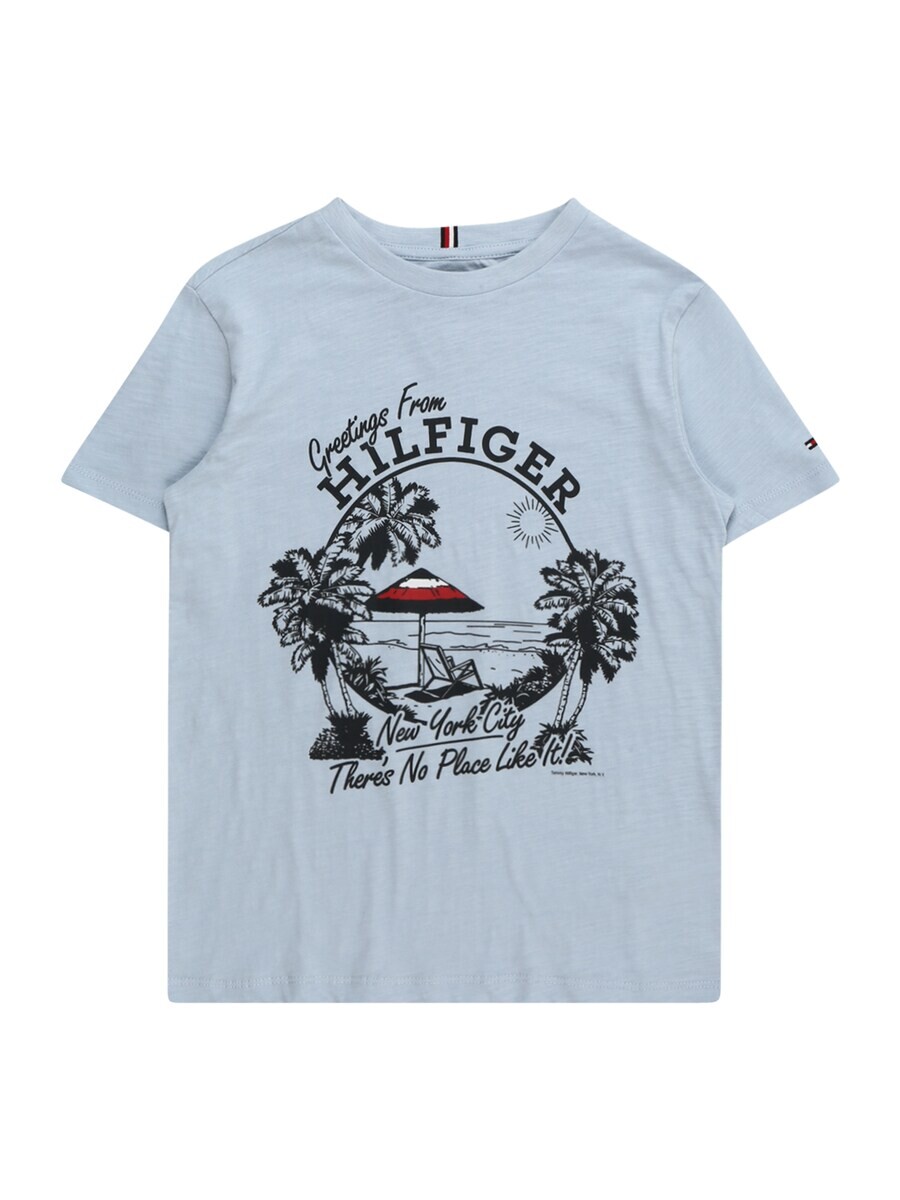 

Футболка Tommy Hilfiger GREETINGS FROM, пыльный синий