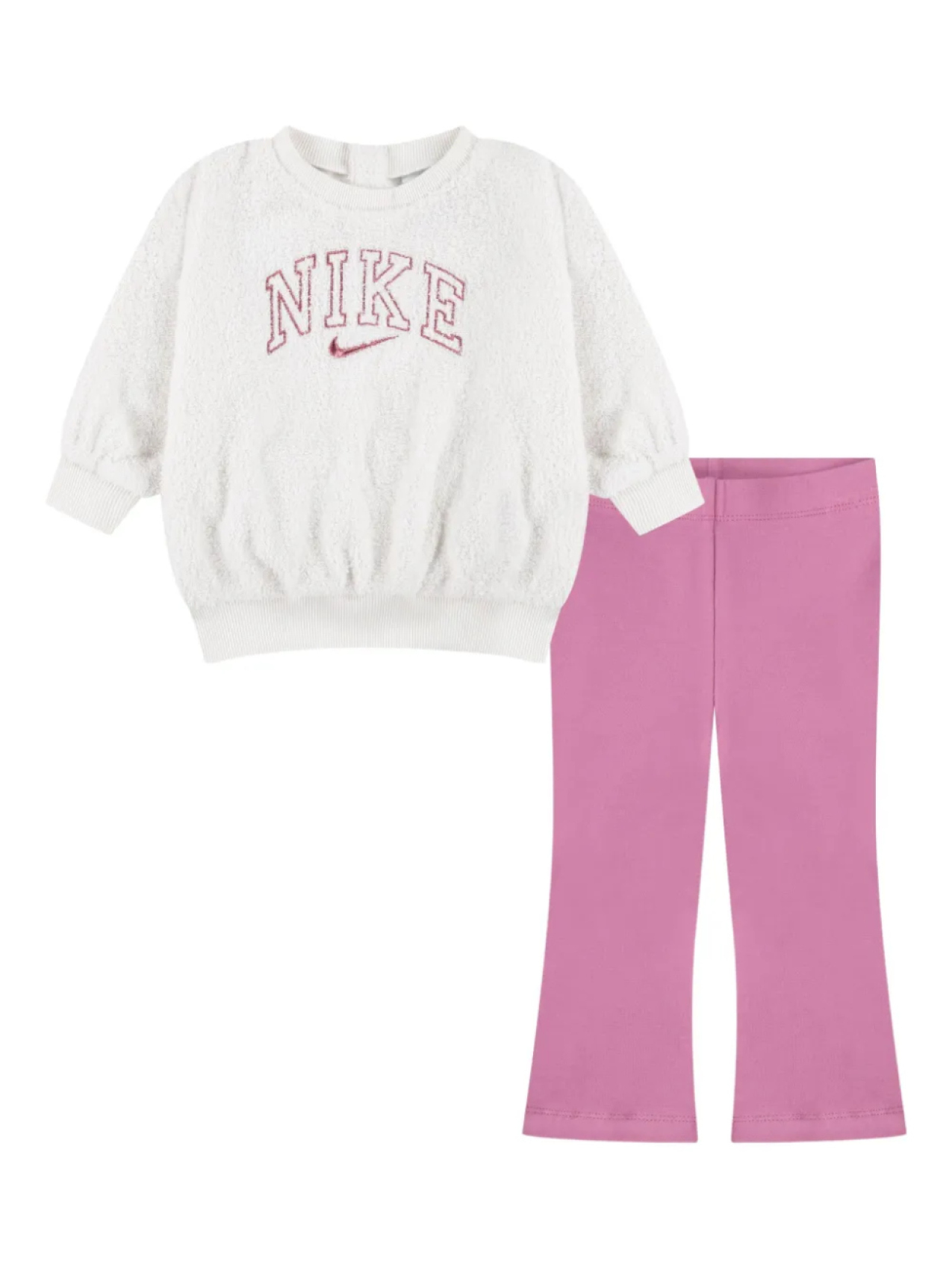 

Комплект брюк с логотипом Nike Kids, розовый