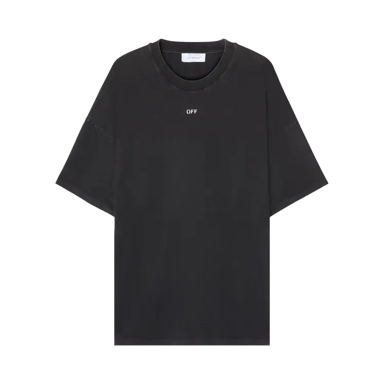 

Футболка Off-White Stamp Mary Over Short-Sleeve 'Black/White', черный