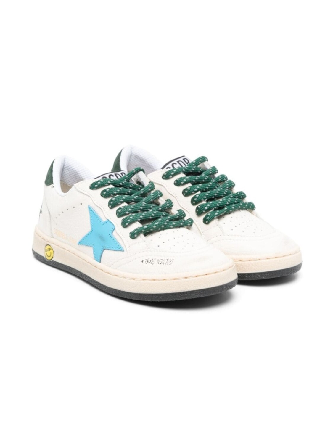 

Golden Goose Kids кроссовки Ball Star, белый