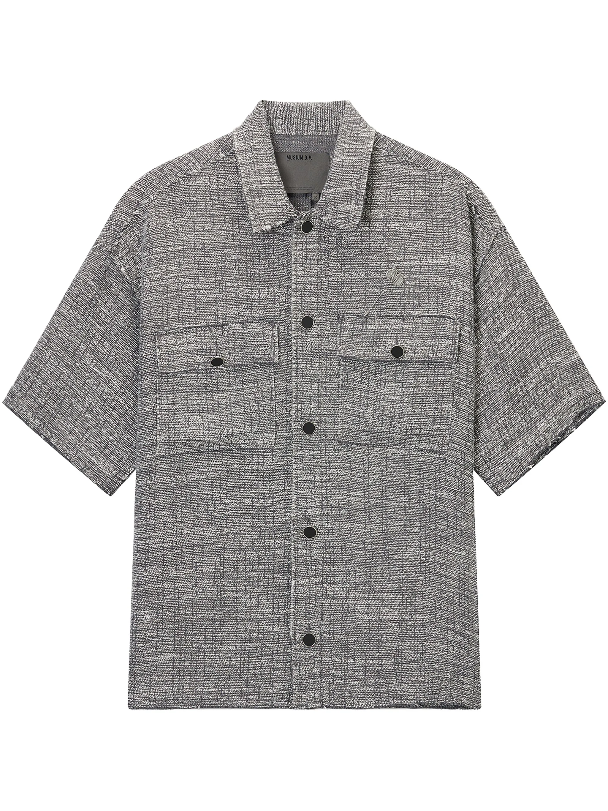 

Рубашка оверсайз Musium Div., серый