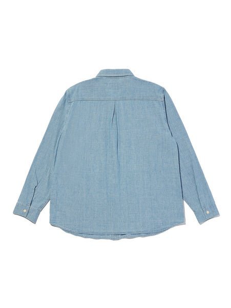 Рабочая рубашка BLUETAB из шамбре Levi's, Light Indigo - Worn In — фото 4