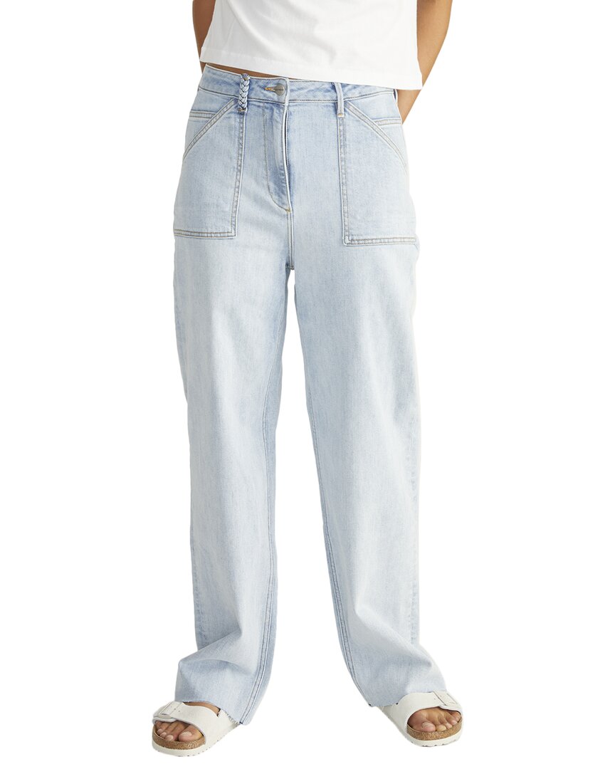 

Джинсы Driftwood Jeans Zendaya Light Wash Straight Leg Jeans DRIFTWOOD DENIM, синий