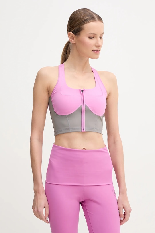 

Двухцветный топ Adidas By Stella Mccartney, фиолетовый