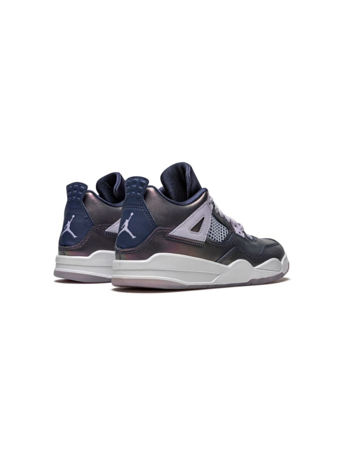 Кроссовки Air Jordan 4 Retro SE Monsoon Blue Jordan Kids, синий — фото 3