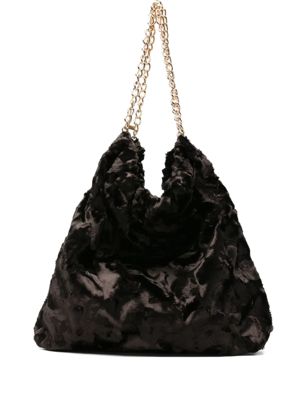 

Сумка-тоут с цепочным ремешком la milanesa, коричневый