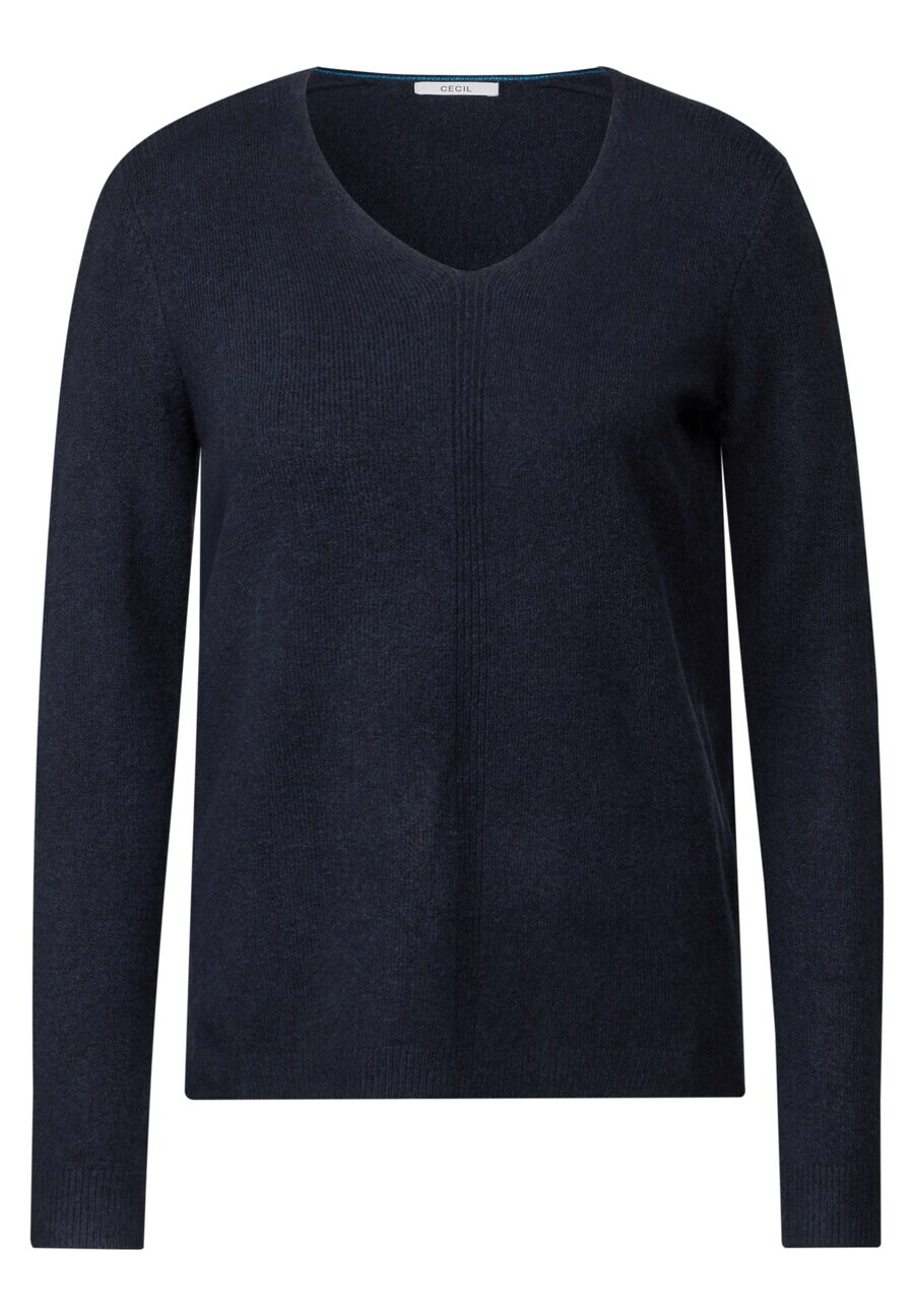

Базовый свитер CECIL Sweater, темно-синий