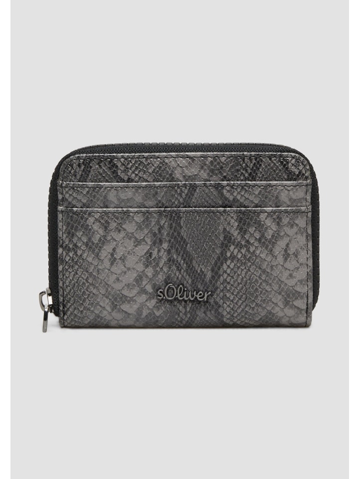 

s.Oliver Кошелек 94A9_серый с пятнистым рисунком
