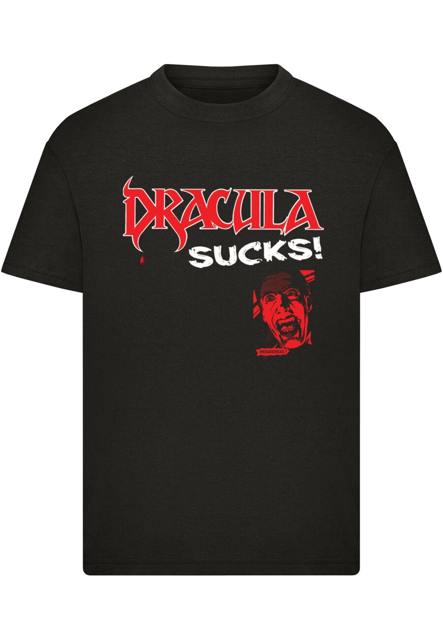 

Рубашка Merchcode Horrorline - Dracula Sucks, черный