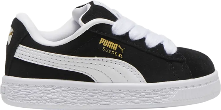 

Кроссовки Suede XL Toddler 'Black White', черный