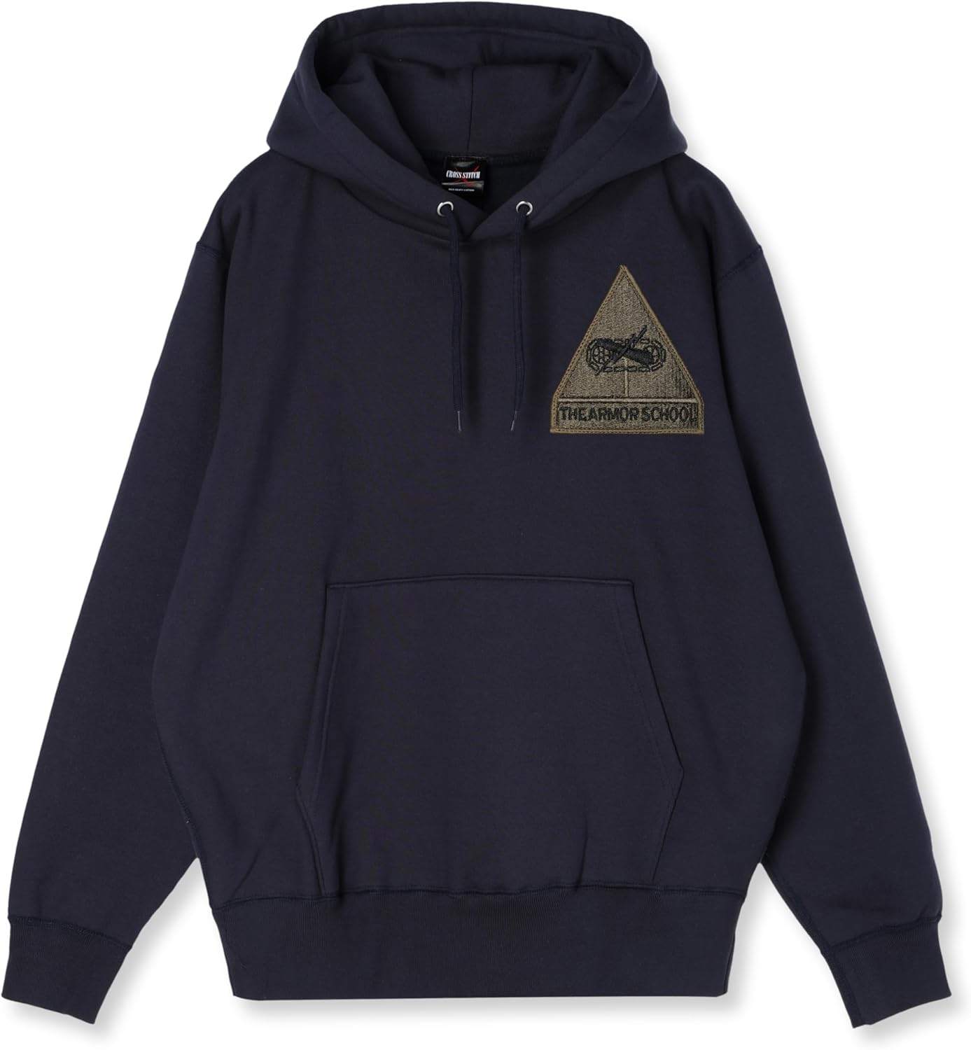 

Толстовка с капюшоном в стиле F, нашивка с гербом армии США, плотная ткань 12,4 унции, флисовая подкладка, темно-синий, размер S F-Style