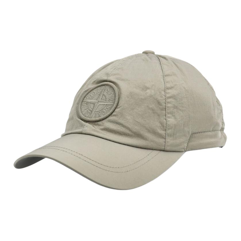 

STONE ISLAND Бейсболка с вышитым логотипом и изогнутым козырьком, Green