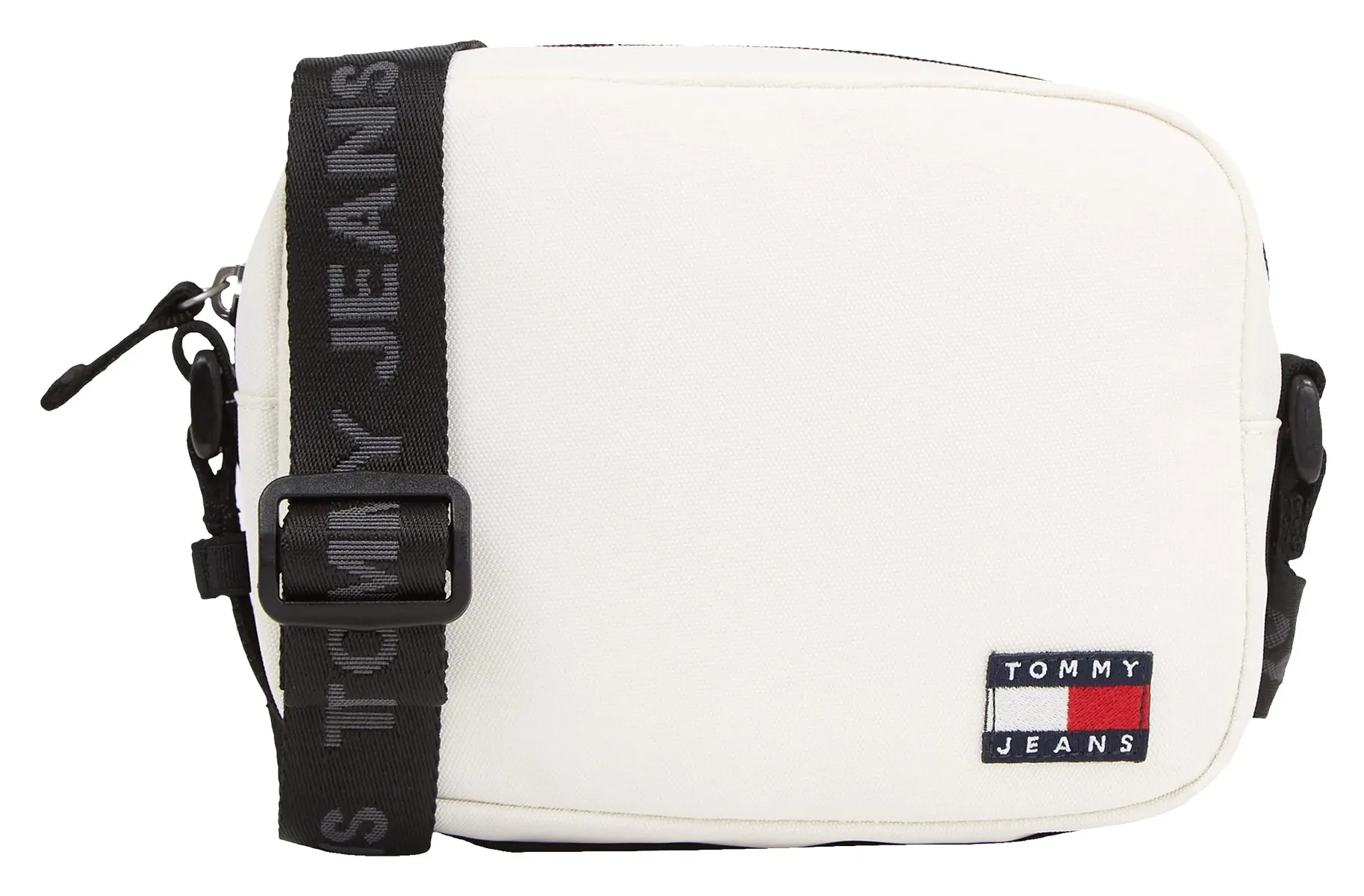 

Сумка через плечо Tommy Jeans "TJW ESSENTIAL DAILY CROSSOVER", женская сумка женская сумка через плечо из переработанных материалов, белый