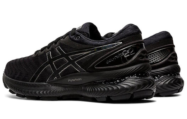 Кроссовки гель нимбус 22 Asics, черный — фото 4