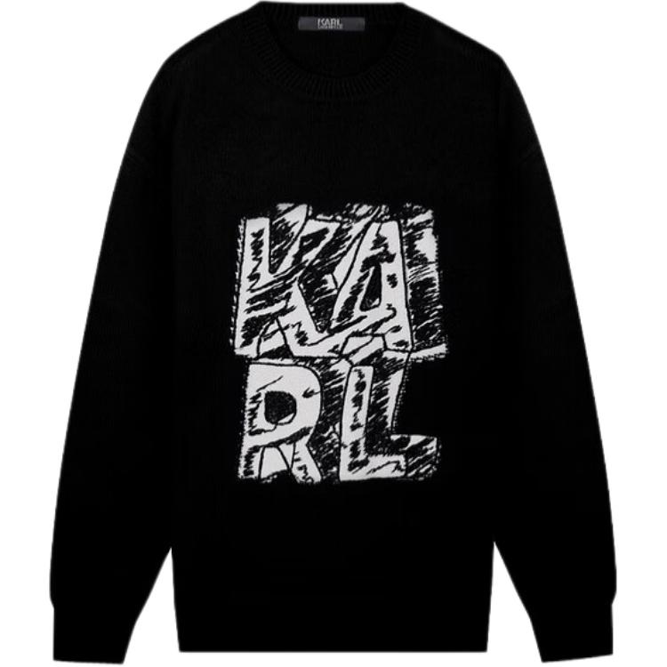 

KARL LAGERFELD / Karl Lagerfeld Jeans Свитер мужской черный