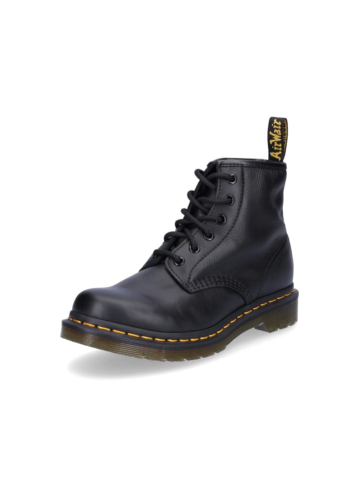 

Ботильоны Dr Martens Schnürboot 101 Black Virginia, черный