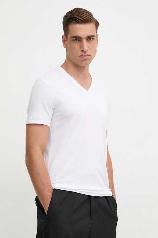 

Хлопковая футболка Armani Exchange, белый