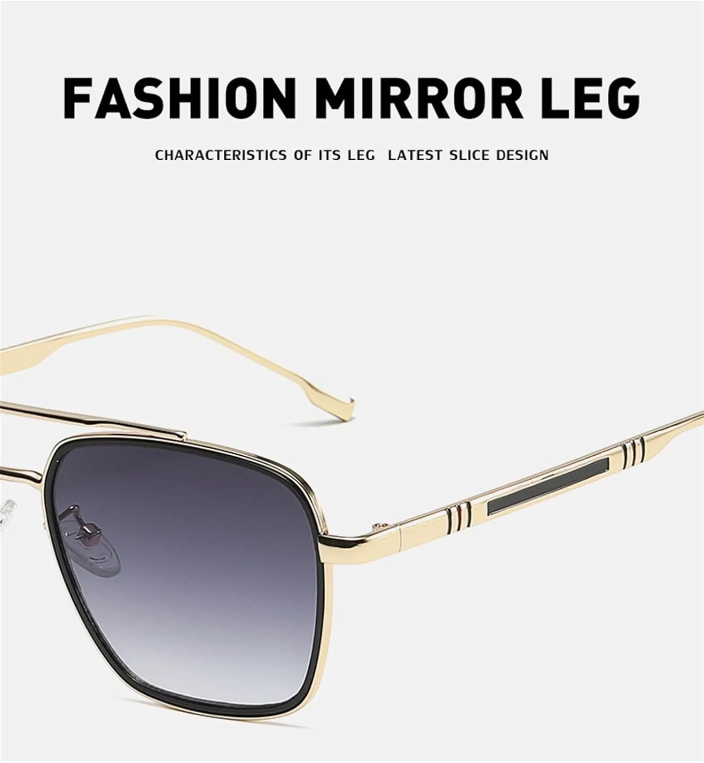 

Солнцезащитные очки GAOXIN в ретро-квадратной оправе для мужчин и женщин, для активного отдыха, уличной фотосъемки и декоративных целей (Цвет: D, Размер: 1), D