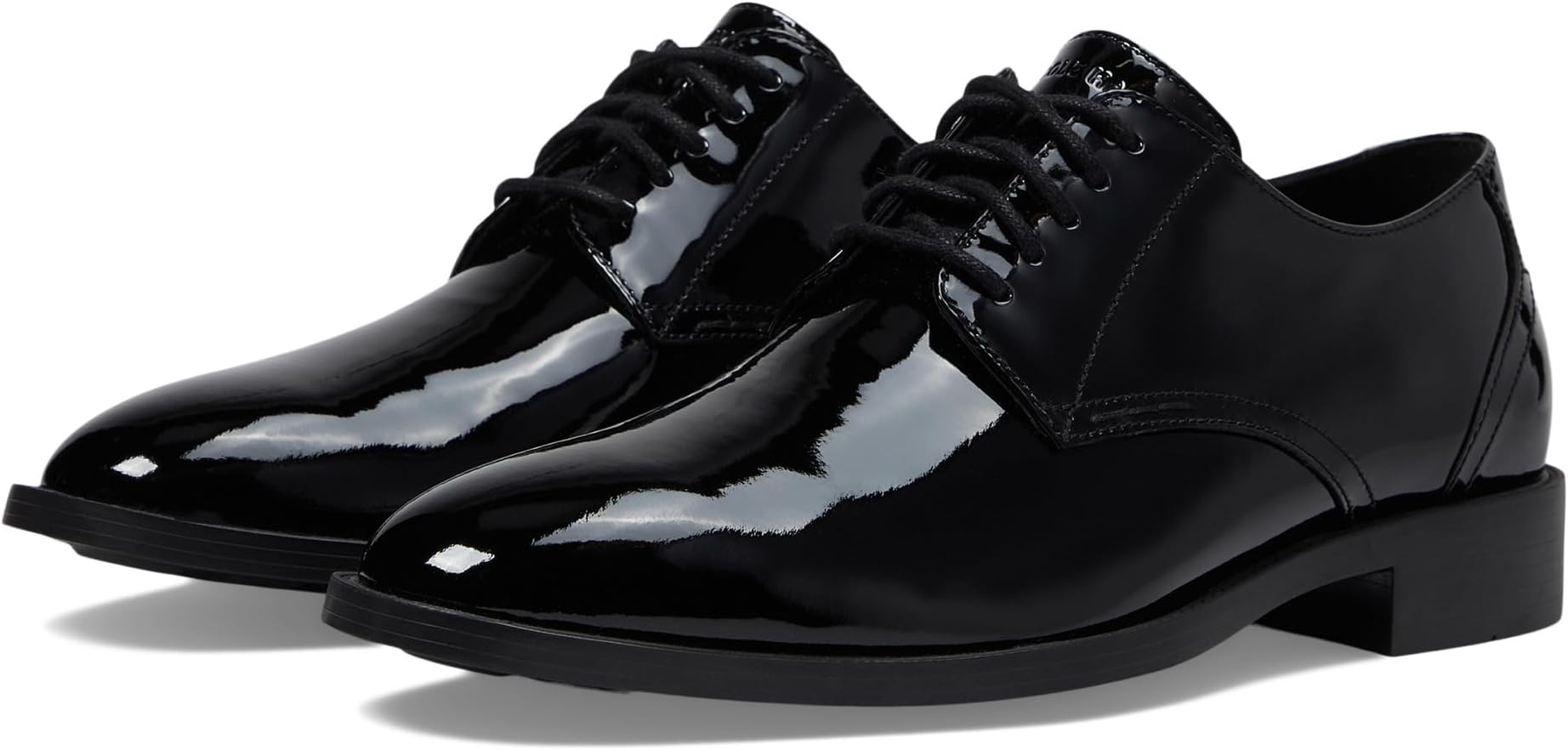 

Оксфорды Cole Haan Hawthorne Plain Oxford, цвет Black Patent/Black