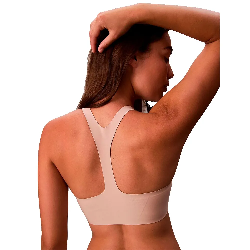 Calvin Klein LV00QF8417 Бюстгальтер-бралетт, бежевый — фото 2
