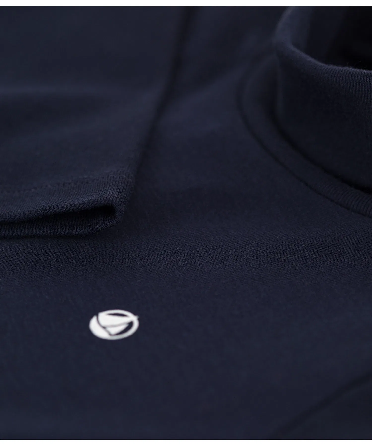 Детская футболка с длинным рукавом и воротником-стойкой PETIT BATEAU — фото 3