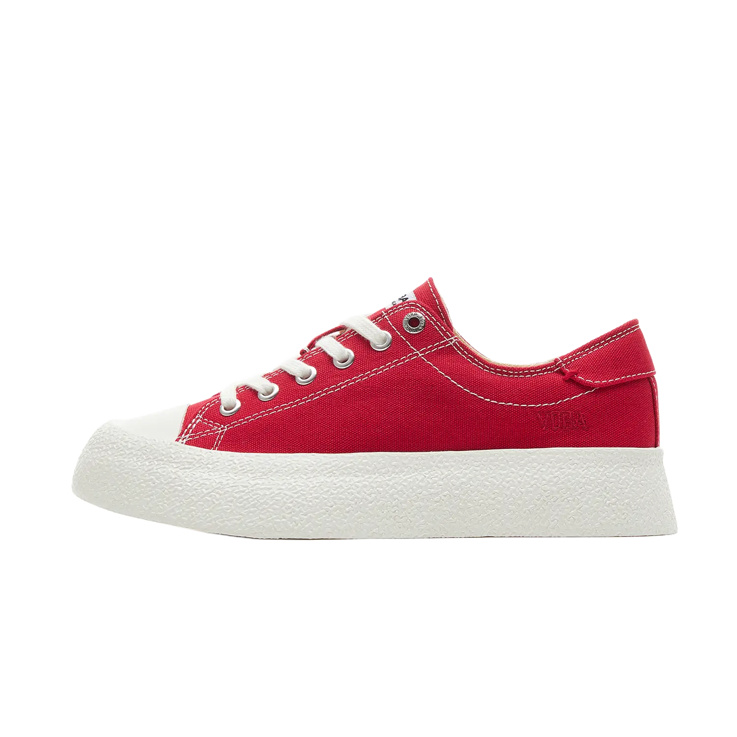 

VOBA Кроссовки унисекс на низком ходу из прочного холста с амортизацией, поддержкой баланса, устойчивостью к скольжению и истиранию, легкие, красные, цвет Red