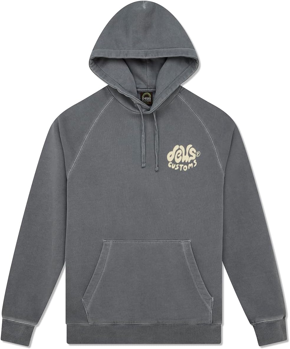 

Мужская толстовка Deus Ex Machine Debris Reverse Hoodie Sweatshirt Deus Ex Machina, черный