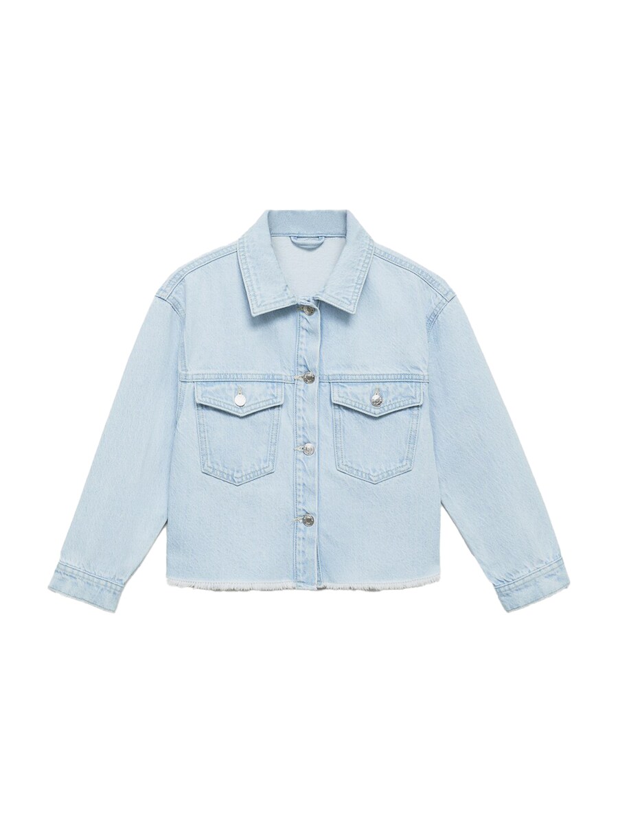 

Куртка межсезонная MANGO KIDS VIOLET, светло-синий