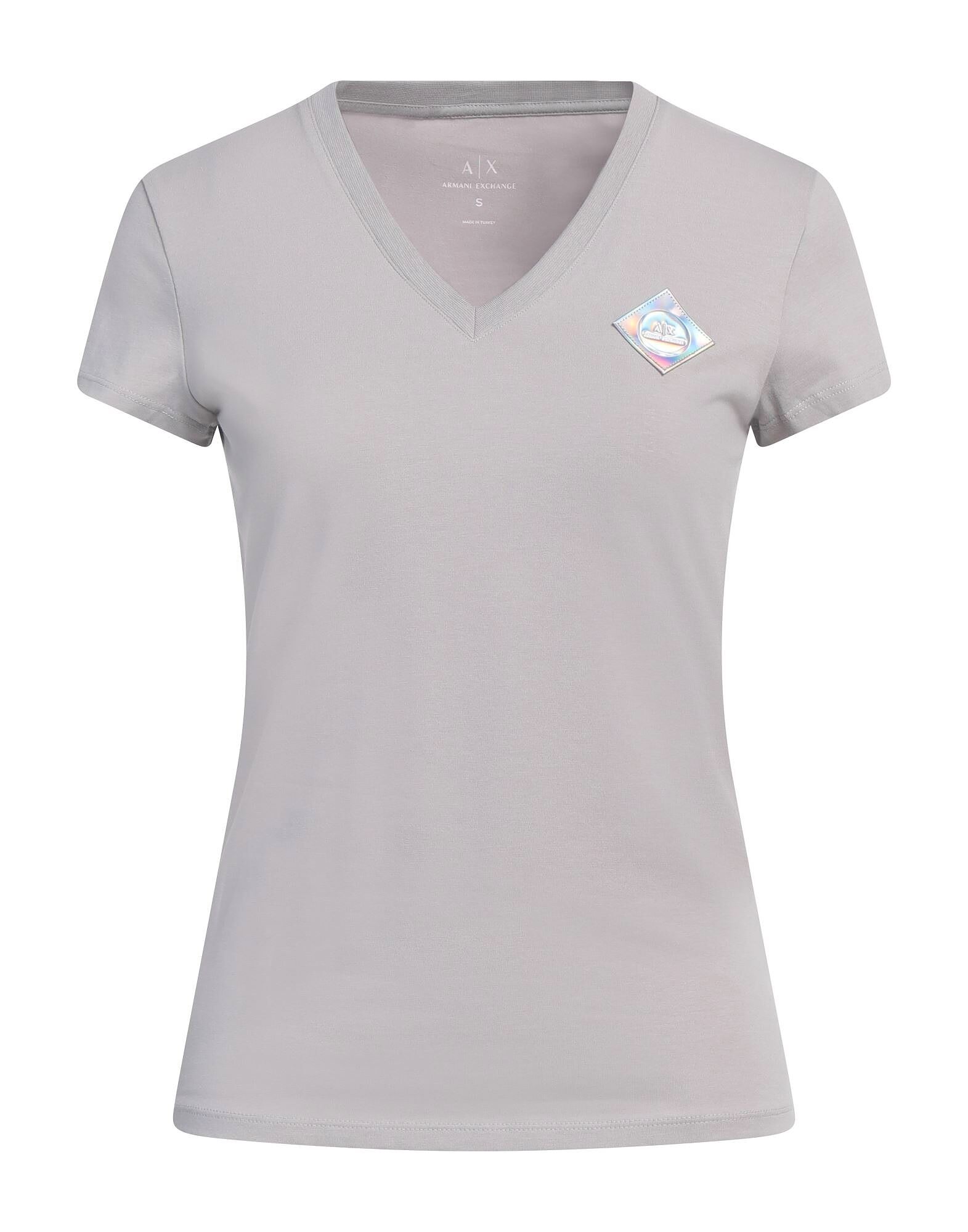 

Футболка Armani Exchange, светло-серый